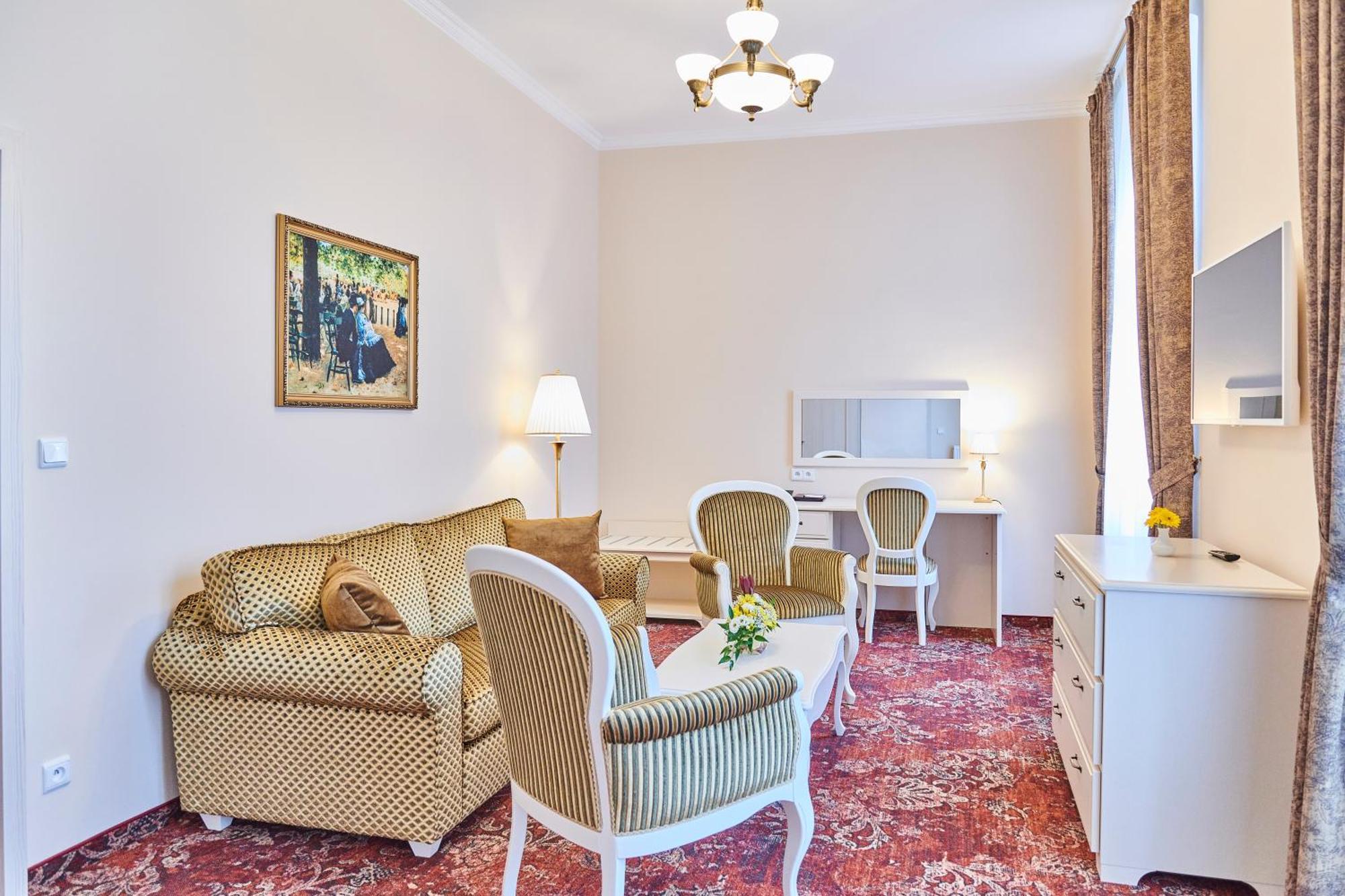 Spa Hotel Centrum Františkovy Lázně Buitenkant foto